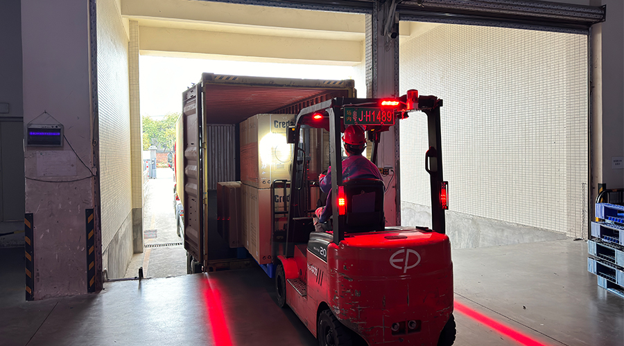 衣物烘干機出貨英國，開啟合作新篇