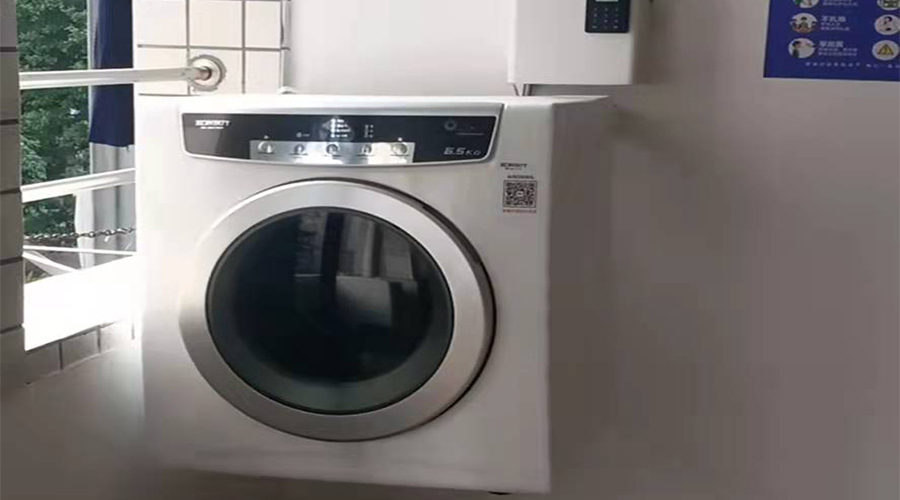 學校反饋金環(huán)電器生產的共享干衣機、共享洗衣機使用體驗好