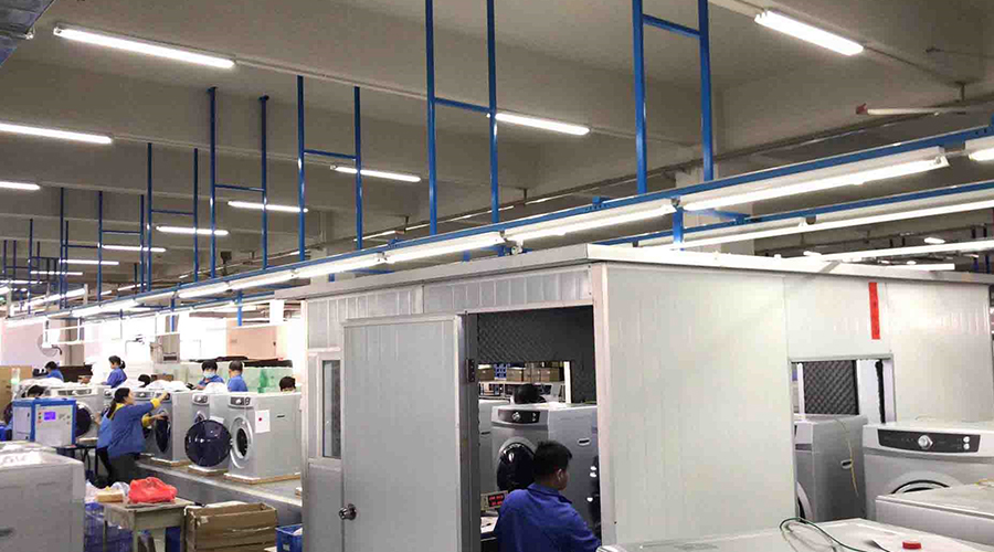 金環(huán)電器如何保證客戶(hù)收到的滾筒干衣機(jī)運(yùn)行時(shí)無(wú)異響？