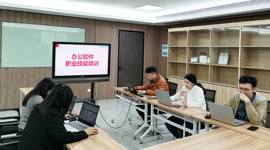 提技能  促工作！金環(huán)電器銷(xiāo)售部開(kāi)展辦公軟件技能培訓(xùn)