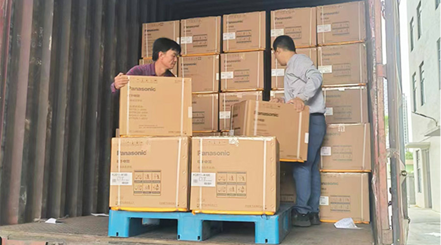 發(fā)貨抓速度！金環(huán)電器第一時間完成松下滾筒干衣機(jī)發(fā)貨