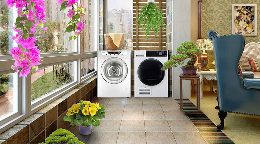 家居陽臺(tái)晾曬衣物不干怎么辦，衣物烘干機(jī)來解決！