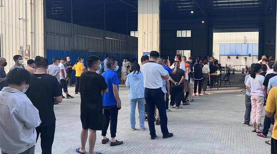 支援防疫是責(zé)任！金環(huán)電器助力鶴山核酸檢測