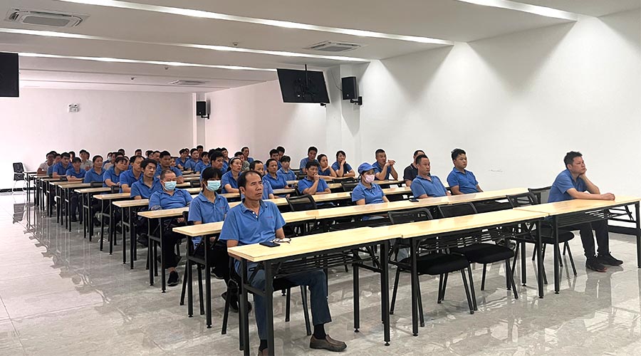 健康與安全！金環(huán)電器開(kāi)展職業(yè)健康知識(shí)專題培訓(xùn)