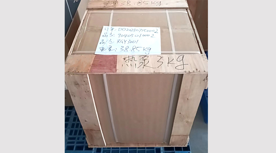 吸引客戶關(guān)注！金環(huán)電器熱泵滾筒干衣機(jī)小樣出貨國外