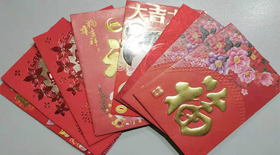 開工好彩頭！金環(huán)電器銷售部為員工派發(fā)開工紅包！