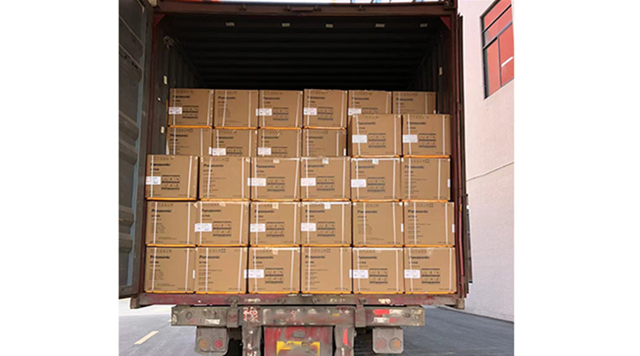 國(guó)內(nèi)知名品牌客戶裝柜完畢！順利發(fā)貨！