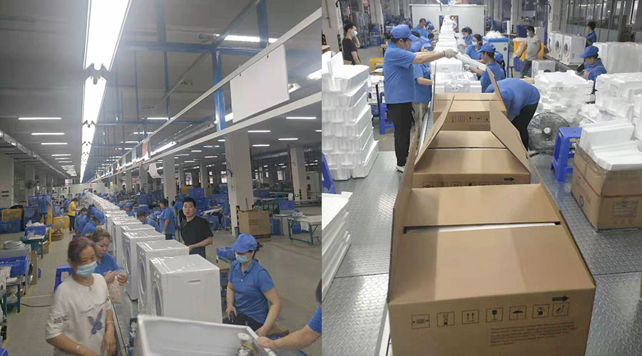 效率保證！金環(huán)電器高效完成英國Argos客戶衣物烘干機生產(chǎn)