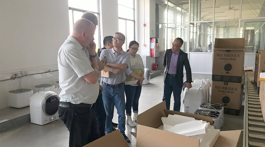 搶訂單 拼合同！金環(huán)電器積極推進(jìn)滾筒衣服烘干機(jī)訂單增長(zhǎng)